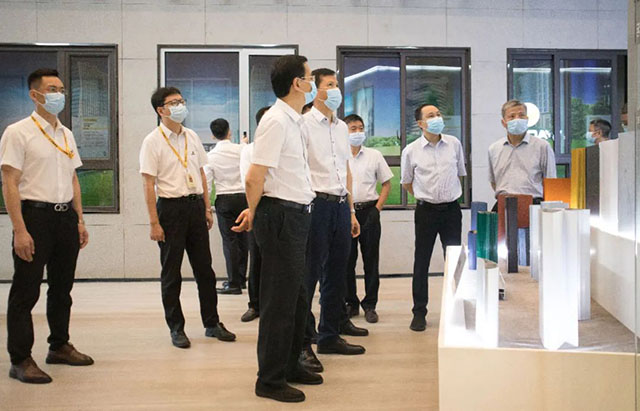 調研組對華昌發展情況給予了充分肯定